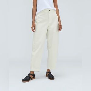 Everlane Fatigue Barrel Pant in Canvas, Size 4